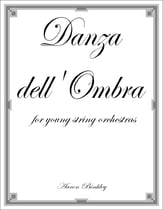 Danza dell'Ombra Orchestra sheet music cover